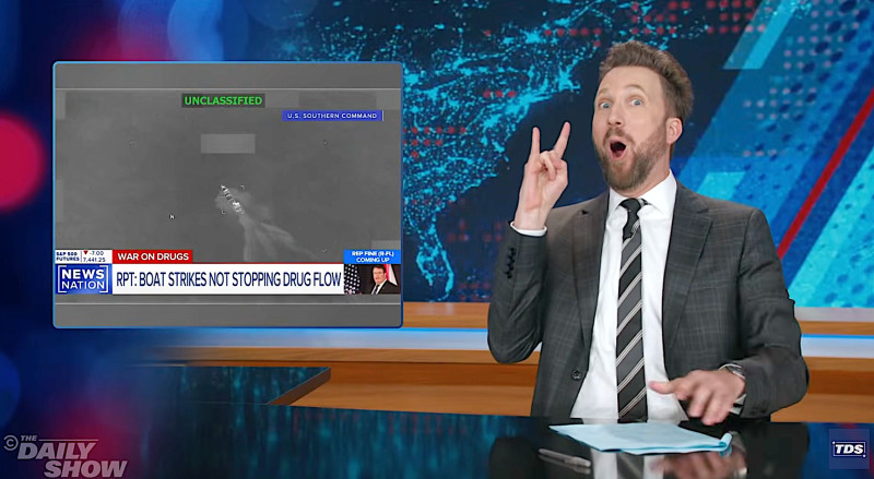 Klepper Roasts Trump: Extrajudicial Killings Fail to Stop Cocaine Flood