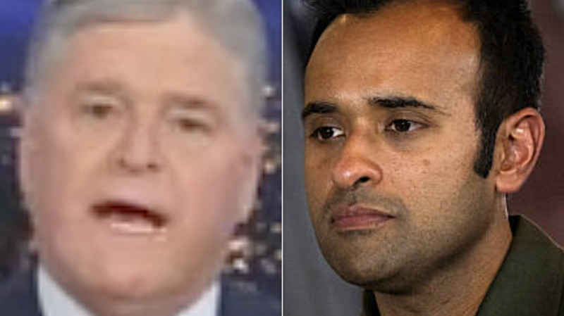 Hannity's Absurd Defense of Ramaswamy's Disturbing Attack Ad