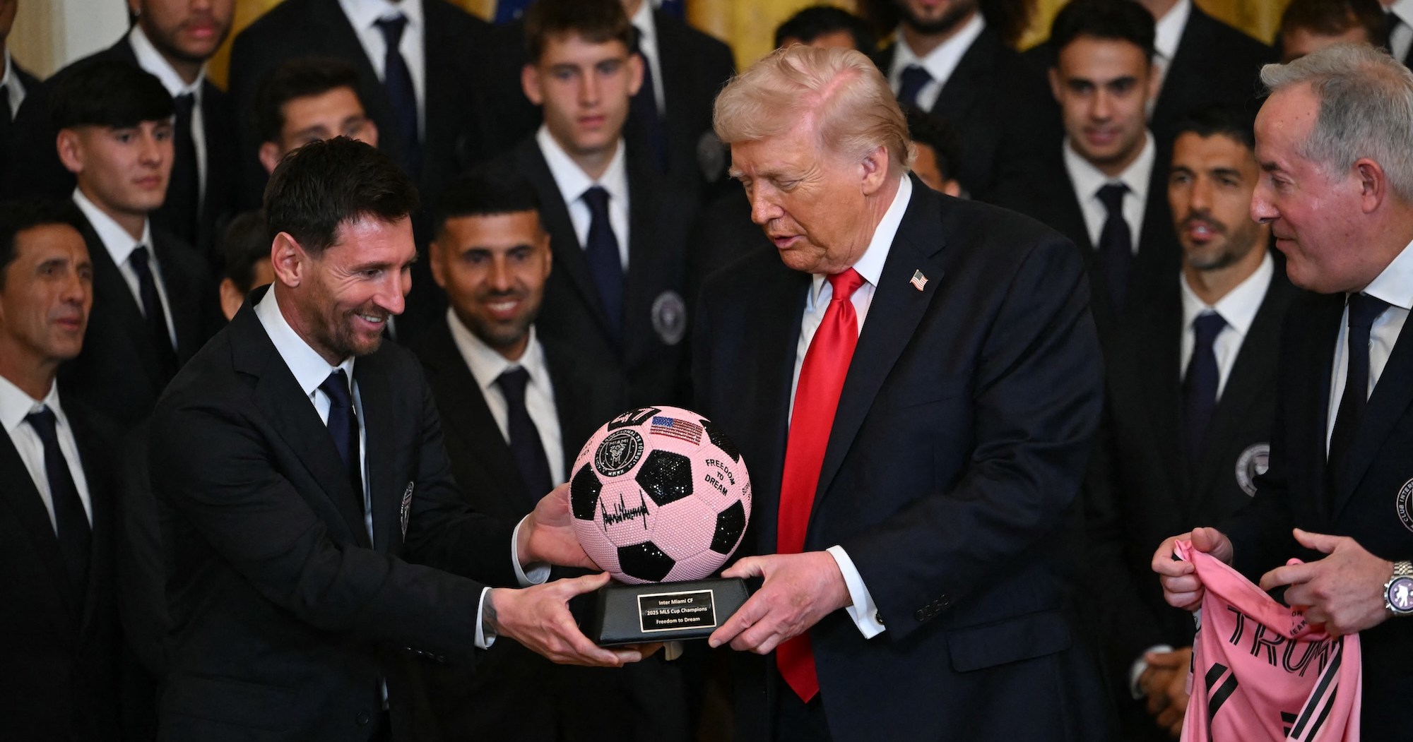 Trump Unaware of Messi's White House Visit