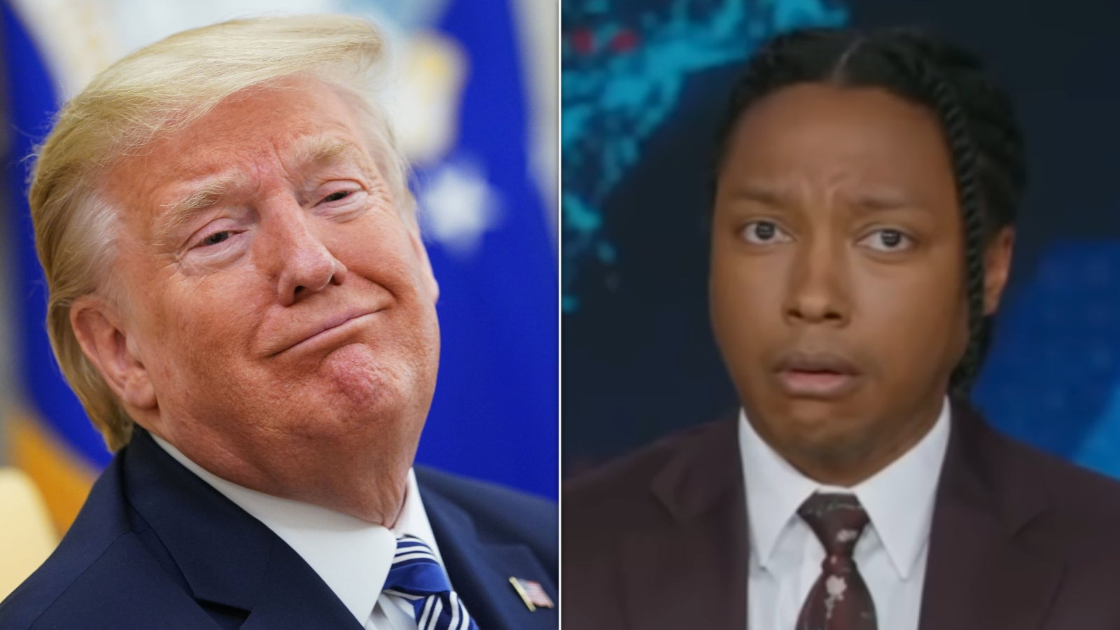 ‘Daily Show’ Highlights Trump’s Mysterious Iranian Gift as Eerily Familiar